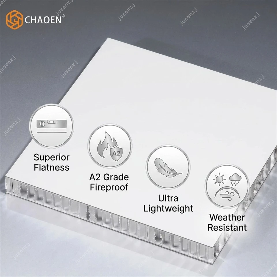 White A2 Fireproof Aluminum Honeycomb Panel suppliers White A2 Fireproof Aluminum Honeycomb Panel suppliers